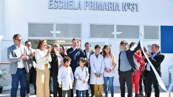 Kicillof inauguró dos jardines, una escuela y un parque en San Vicente y Korn