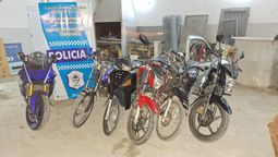 detuvieron a seis jovenes por circular en motos robadas en esteban echeverria