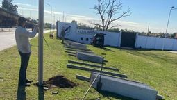 claypole avanza con las obras en las inmediaciones del estadio capocasa