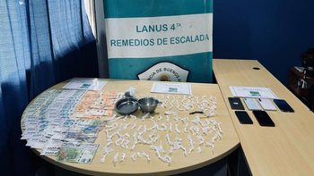 Lanús: detuvieron a dos integrantes de una banda narco