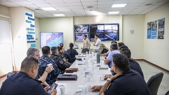 Almirante Brown: reunión para fortalecer la prevención del delito