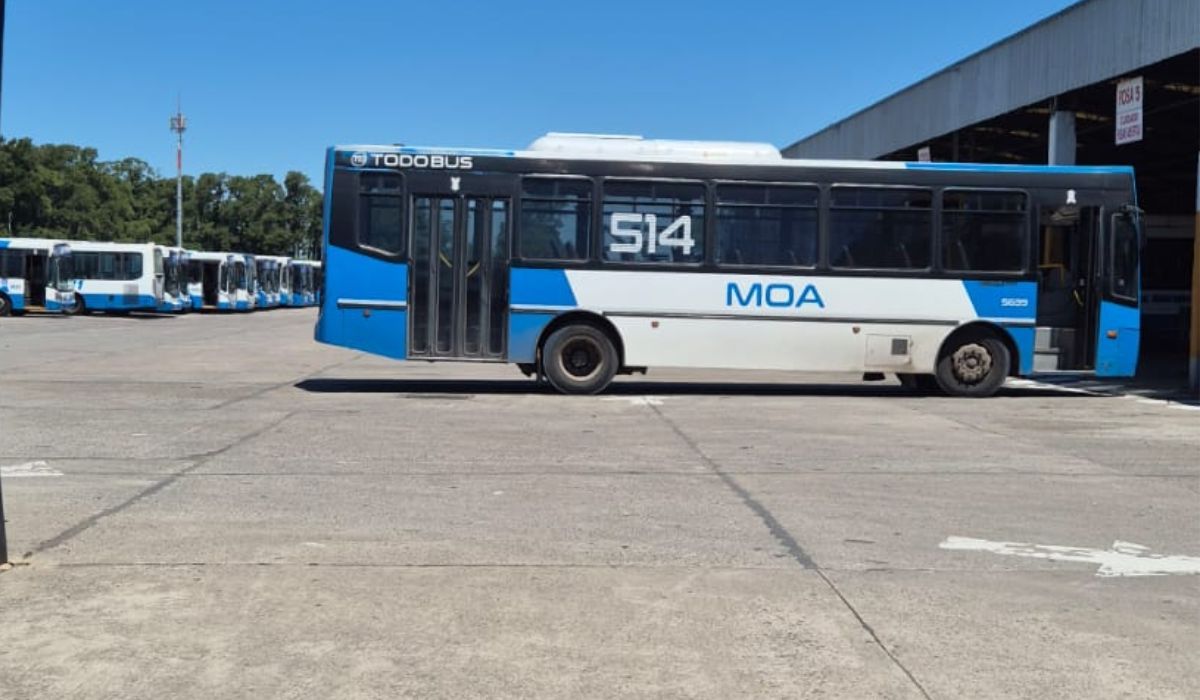 No saldrá ningún colectivo del galpón por el paro.