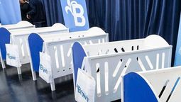 almirante brown: acompanan a familias con bebes recien nacidos mediante la entrega de cunas