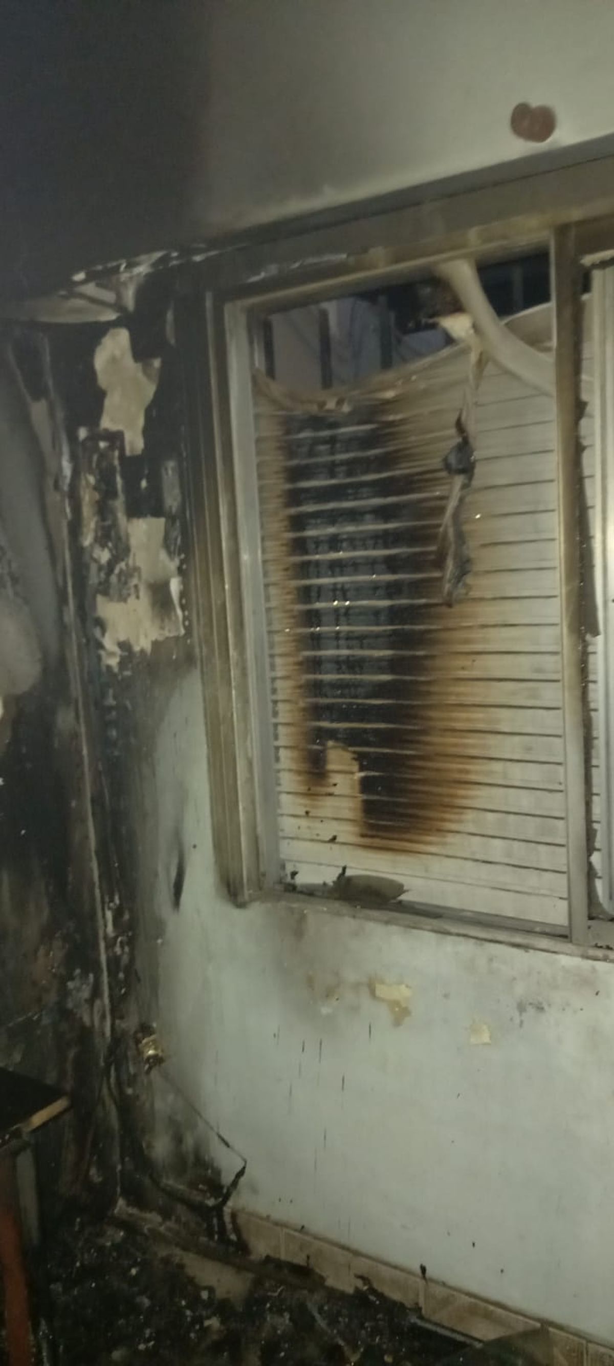 Lanús: incendio y susto en la casa de una pareja de jubilados