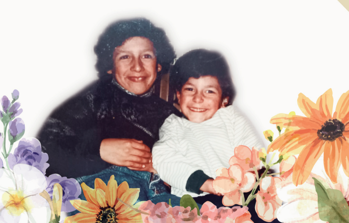 Elías, hermano del autor del libro. 