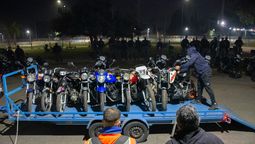 almirante brown: realizaron operativo de prevencion de picadas y secuestraron decenas de motos