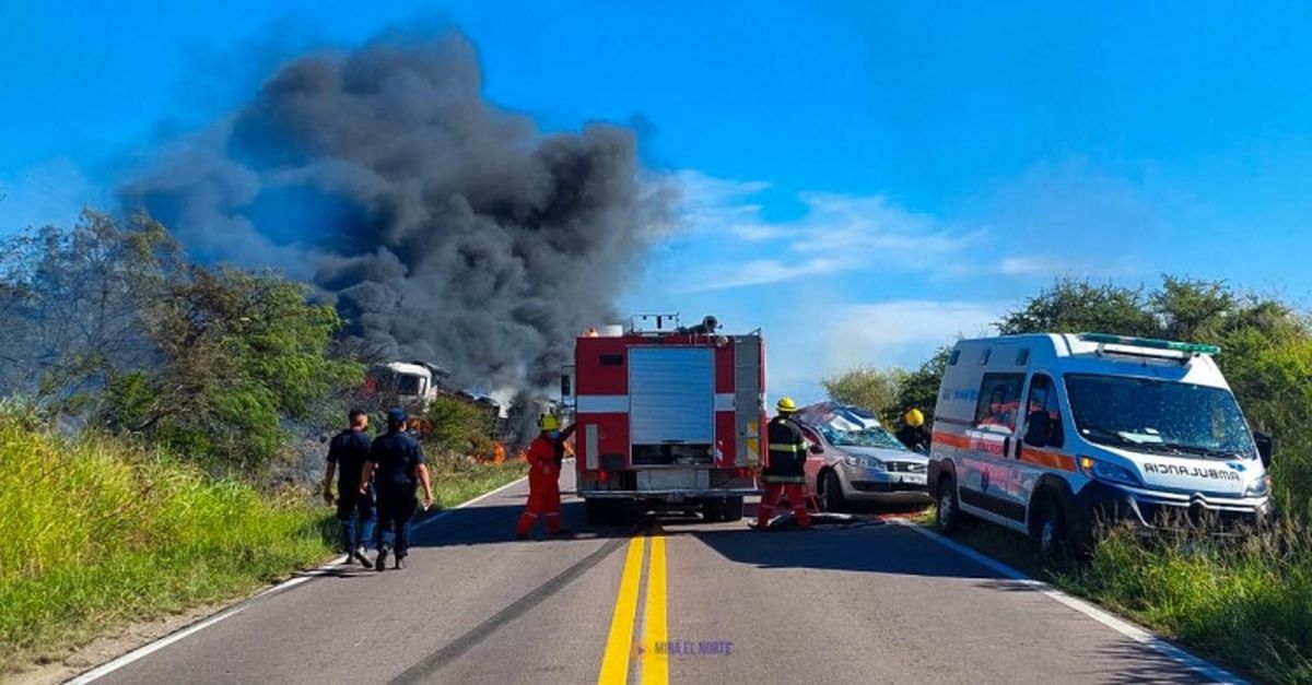El accidente de tr&aacute;nsito en el que falleci&oacute; el vecino de Alejandro Korn. Cr&eacute;dito: portal Mir&aacute; el norte