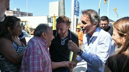 katopodis y otermin recorrieron el avance de obra en la ruta 4 en lomas de zamora