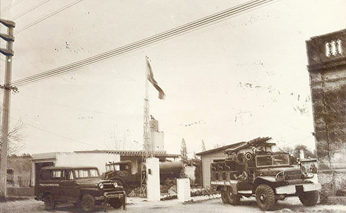 Primeros pasos del cuartel.