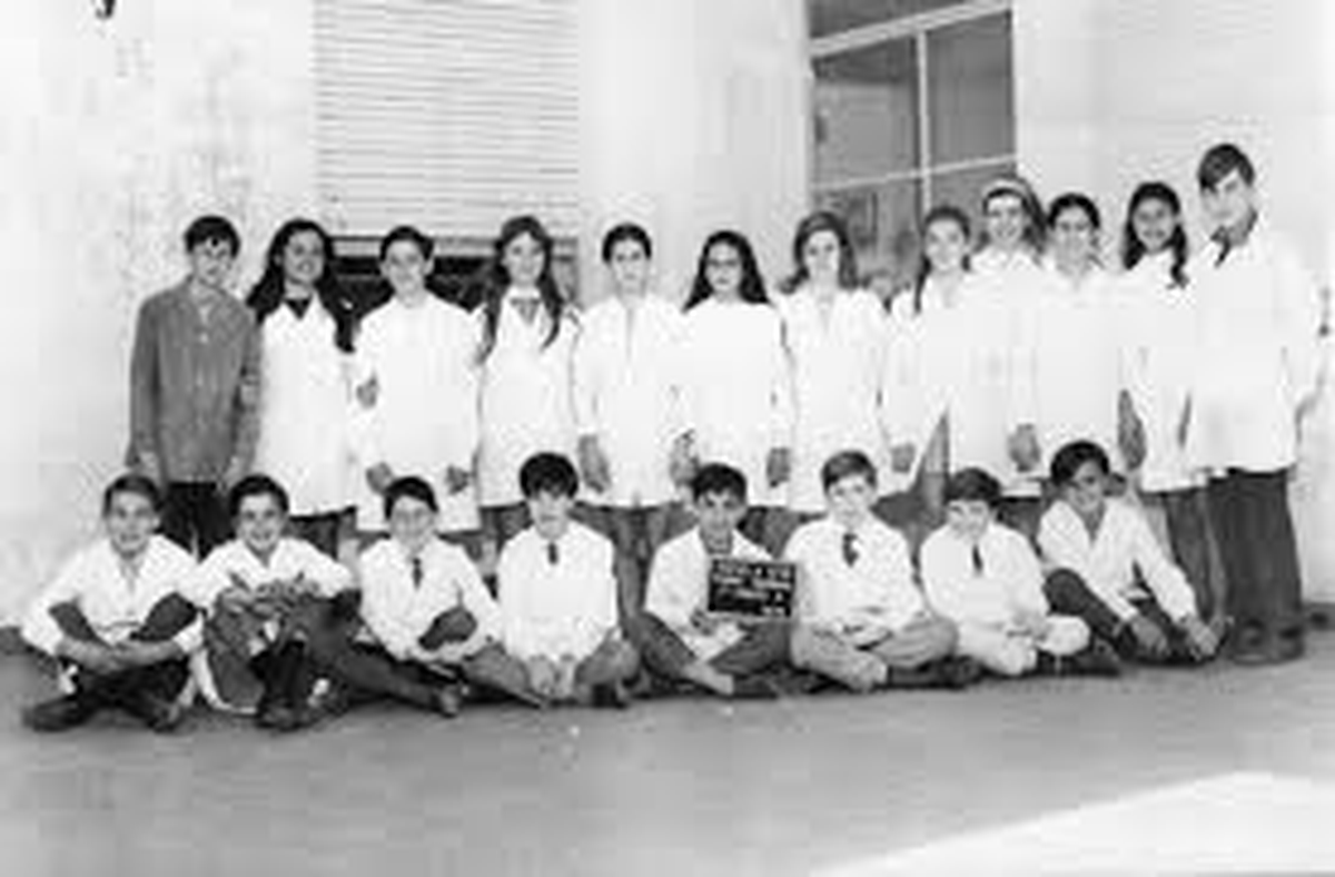 Ex alumnos del colegio ubicado en Adrogué. 