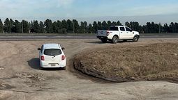 canning: advierten riesgos por el acceso improvisado entre autopista presidente peron y la ruta 52