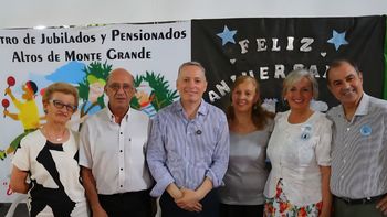 Esteban Echeverría: el Centro de Jubilados Altos de Monte Grande celebró su 16° aniversario