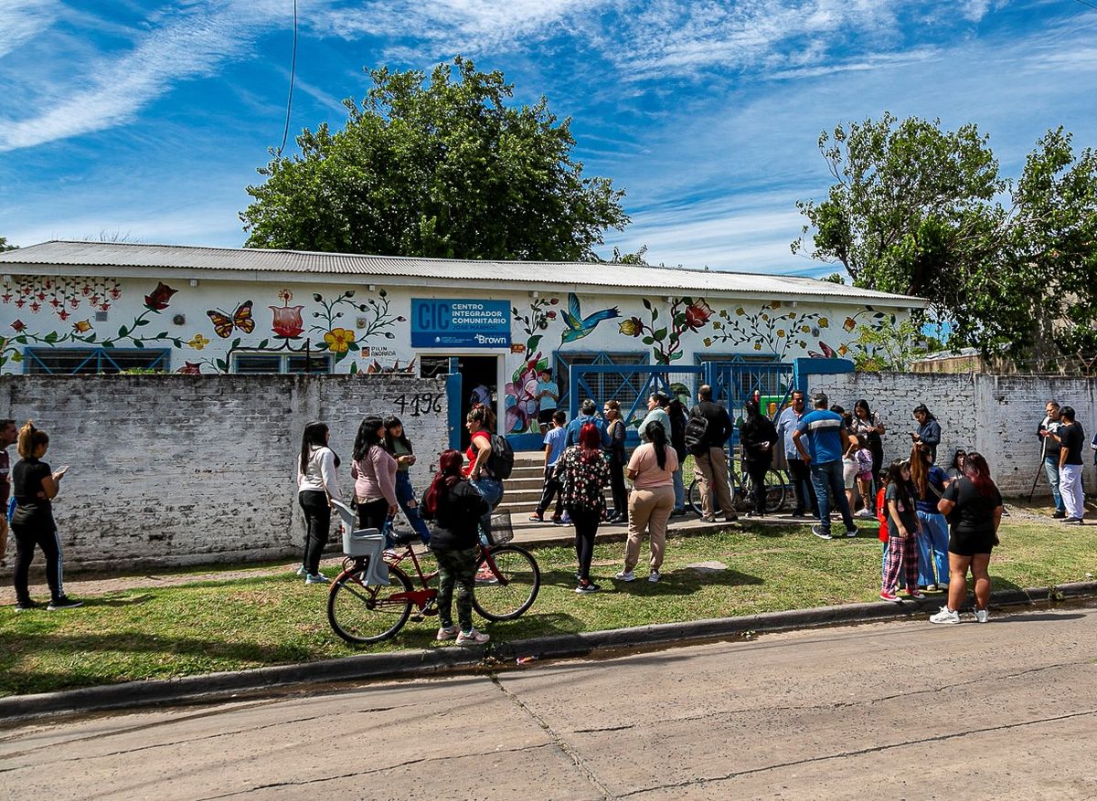 Los cursos en Almirante Brown son gratuitos.