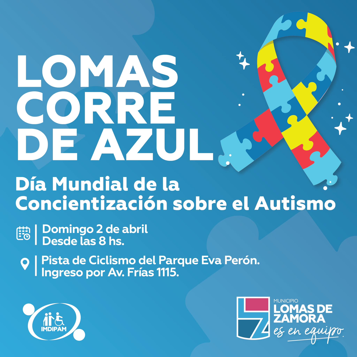 El evento se llevará adelante el próximo domingo 2 de abril en Lomas de Zamora.