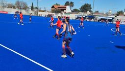 con mas de 500 personas, pucara inauguro la nueva cancha de hockey de agua