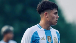 ehitan morales, de arzeno de burzaco a la seleccion sub 17: senti una emocion muy grande