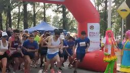 monte grande: con cientos de vecinos, se realizo la correcaminata solidaria de casa manu