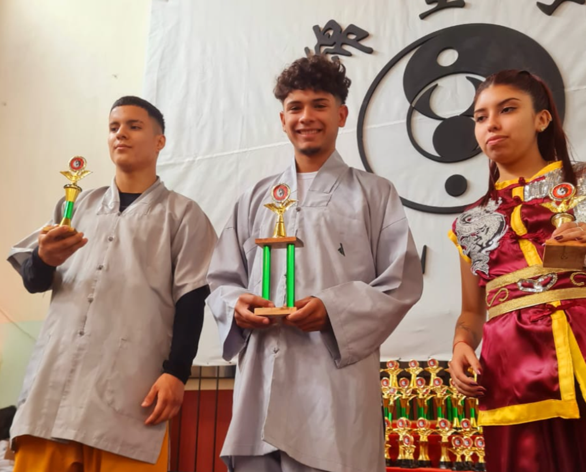 El vecino ganó varias competencias del arte marcial. 