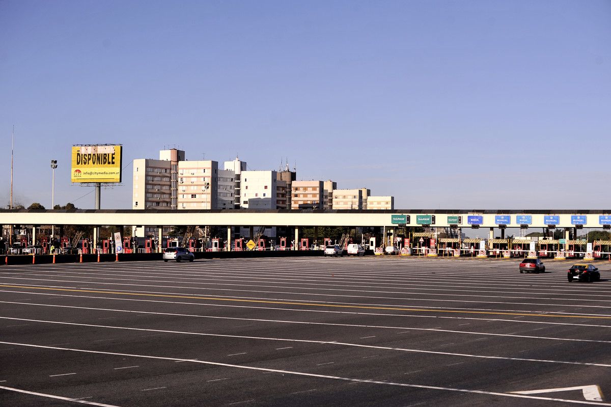 Corredor IX. Los peajes de Monte Grande y otros accesos del conurbano quedarán alcanzados por el aumento que se encuentra en etapa de consulta pública.
