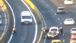 video: asi fue el accidente fatal con la combi de canning en la autopista