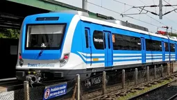 demoras en el tren roca por una colision con una persona en gerli