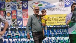 Dolor en la Sociedad Española de Monte Grande: murió Miguel Flores, presidente de fútbol infantil