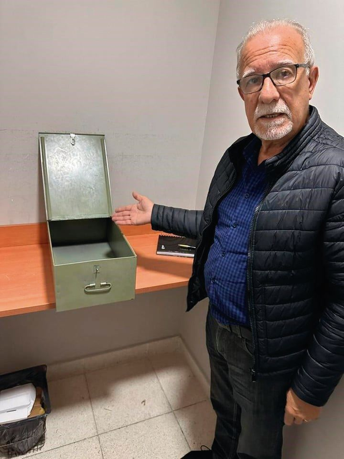 El presidente fue a buscar la plata de la venta de Leandro Brey y la caja estaba vacía. 