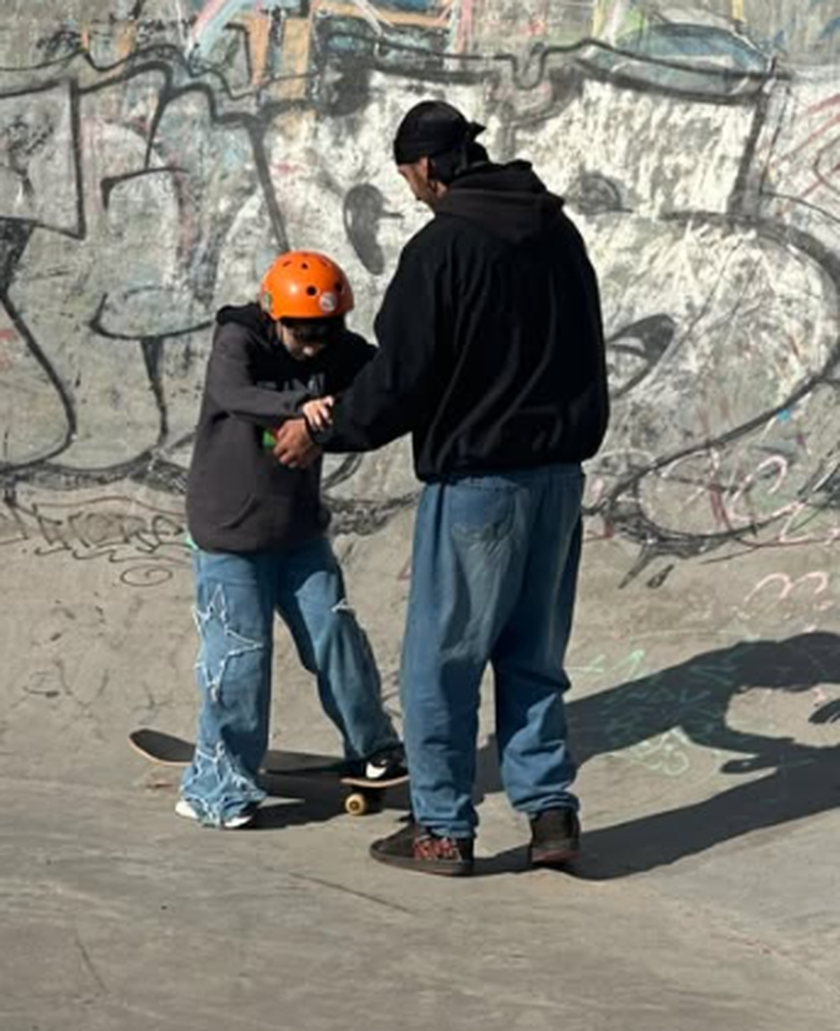 Personas de todas las edades pueden hacer skate. Foto: Asociación de Skate de Almirante Brown. Personas de todas las edades pueden hacer skate. Foto: Asociación de Skate de Almirante Brown. 