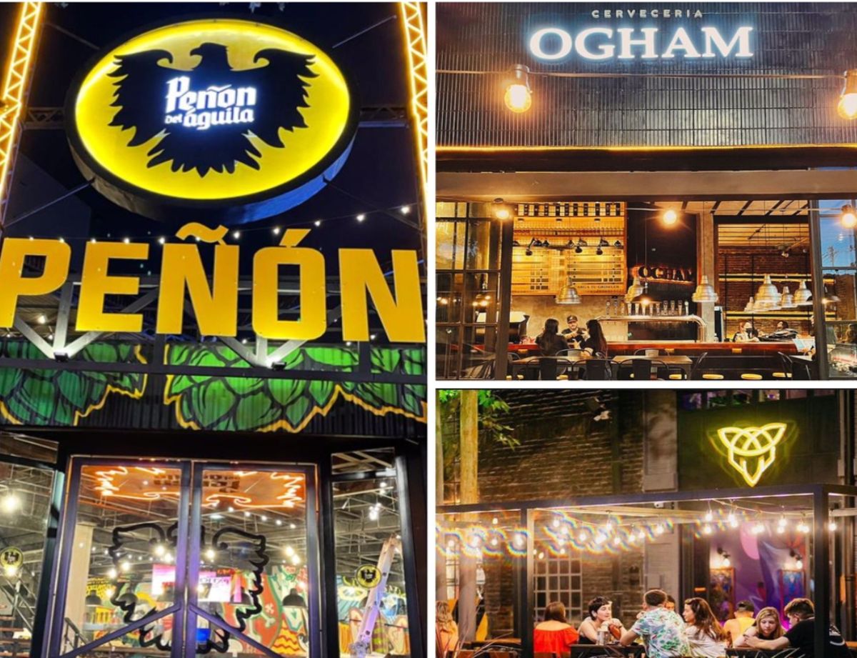 Nuevos bares en Lanús: tres reconocidas marcas abrieron locales en el polo gastronómico