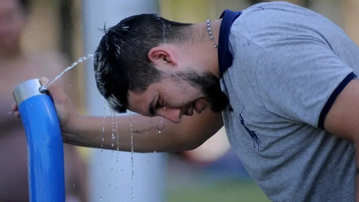 Este martes, la máxima alcanzará los 35 grados. 