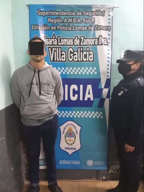 El único detenido tras la persecución y el tiroteo en Banfield.