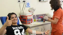 temperley: el club eca realiza su decima colecta de sangre para el hospital garrahan