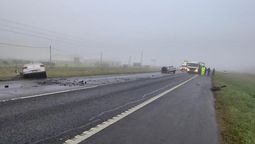 accidente fatal en la ruta 205 altura canuelas: murio un remisero