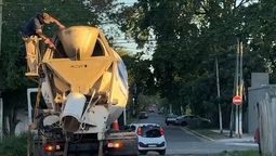 Canning: vecinos denuncian que hormigoneras siguen tirando desechos en pleno centro