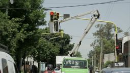 esteban echeverria: avanza la instalacion de contadores de tiempo en semaforos