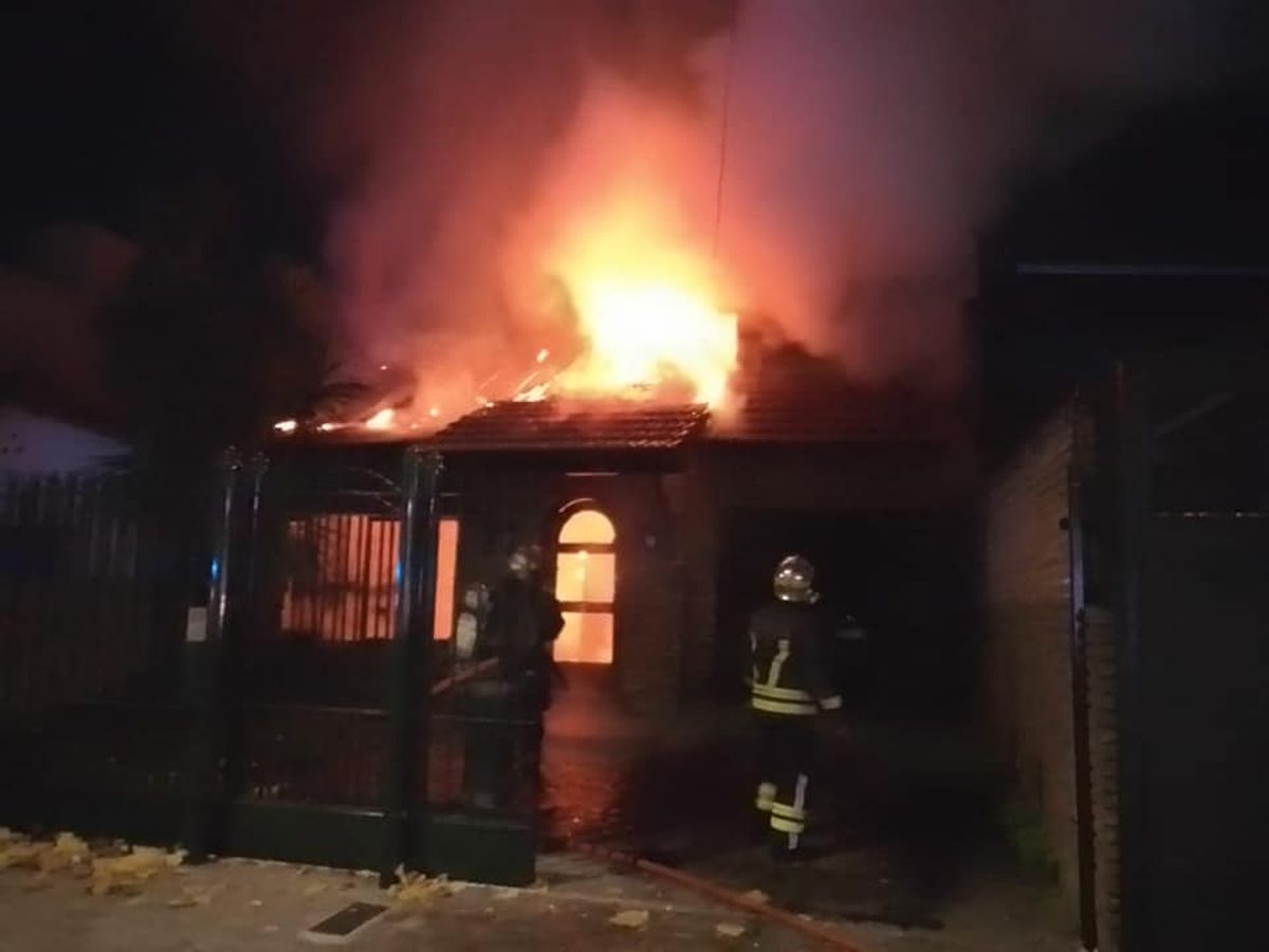 Incendio fatal en Banfield
