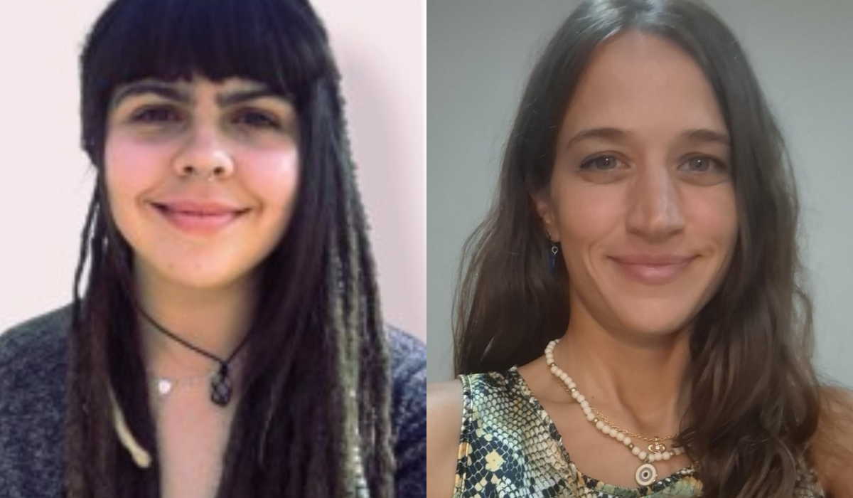 Florencia Fiasche y Sabrina Vendramín, psicólogas de la región. 