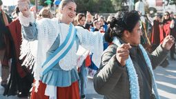 fiesta por el 25 de mayo en lomas: se presentan los manseros santiaguenos