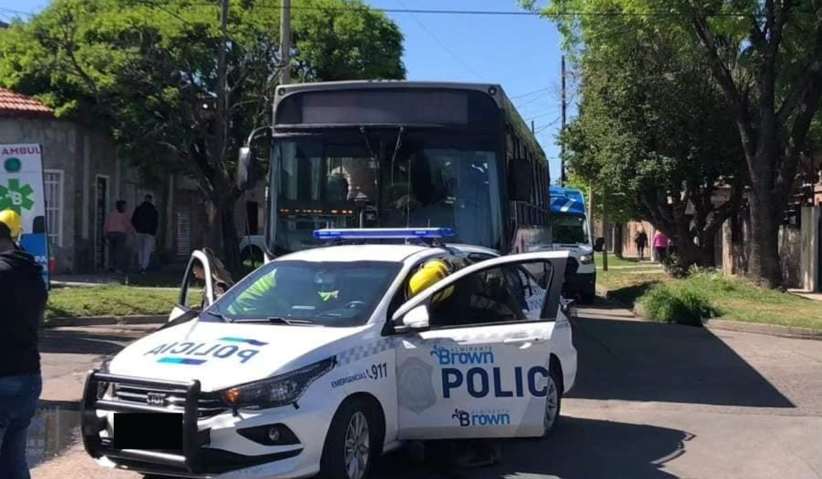 El accidente ocurrió en la esquina de las calles Frías y Jujuy en San José, Almirante Brown.