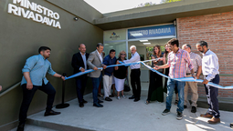 brown: inauguraron el nuevo edificio de la delegacion municipal de ministro rivadavia