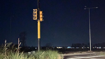 Ruta 58: no funcionan los semáforos en el acceso a San Vicente