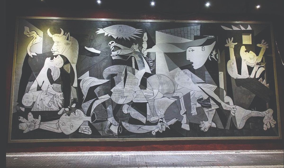 El Guernica representa los horrores de la guerra