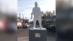 brown: pusieron en valor el monumento a los bomberos voluntarios