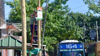 9 de Abril: avanza la instalación de camaras de videovigilancia