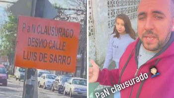 Pan clausurado: una nena interpretó mal un cartel de Luis Guillón y se volvió viral