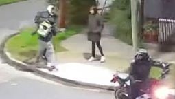 violento robo de motochorros a un vecino en lanus
