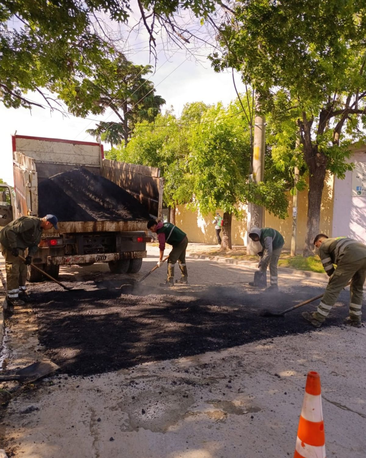 Los trabajos se llevaron a cabo en la localidad de El Jagüel. 