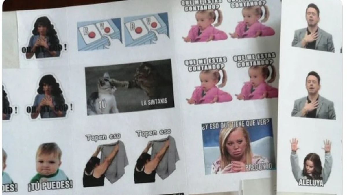Una profesora se vuelve viral por usar memes y stickers para calificar a sus estudiantes