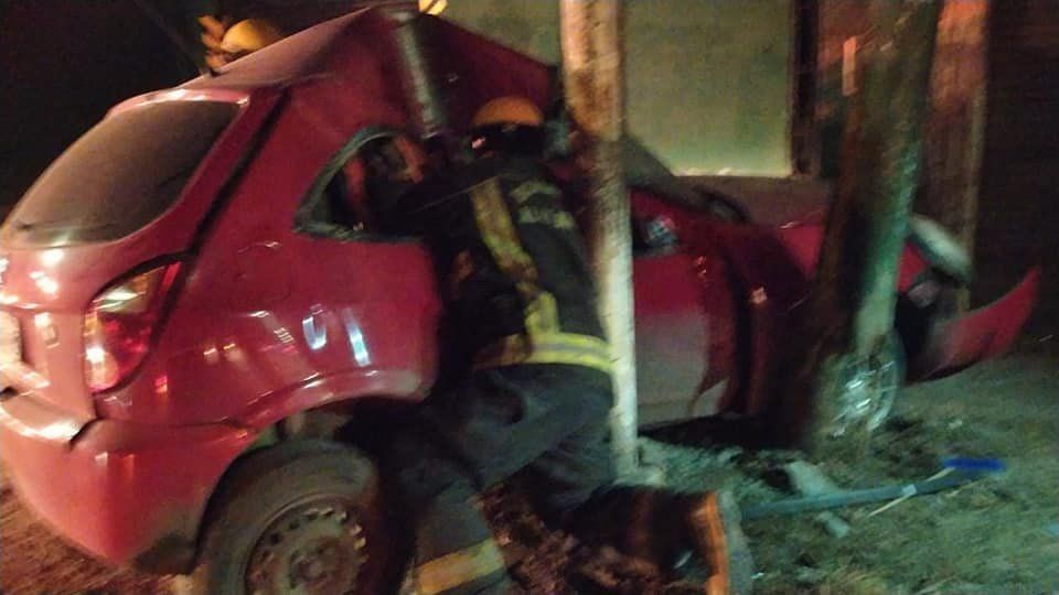 Fuerte choque en Almirante Brown