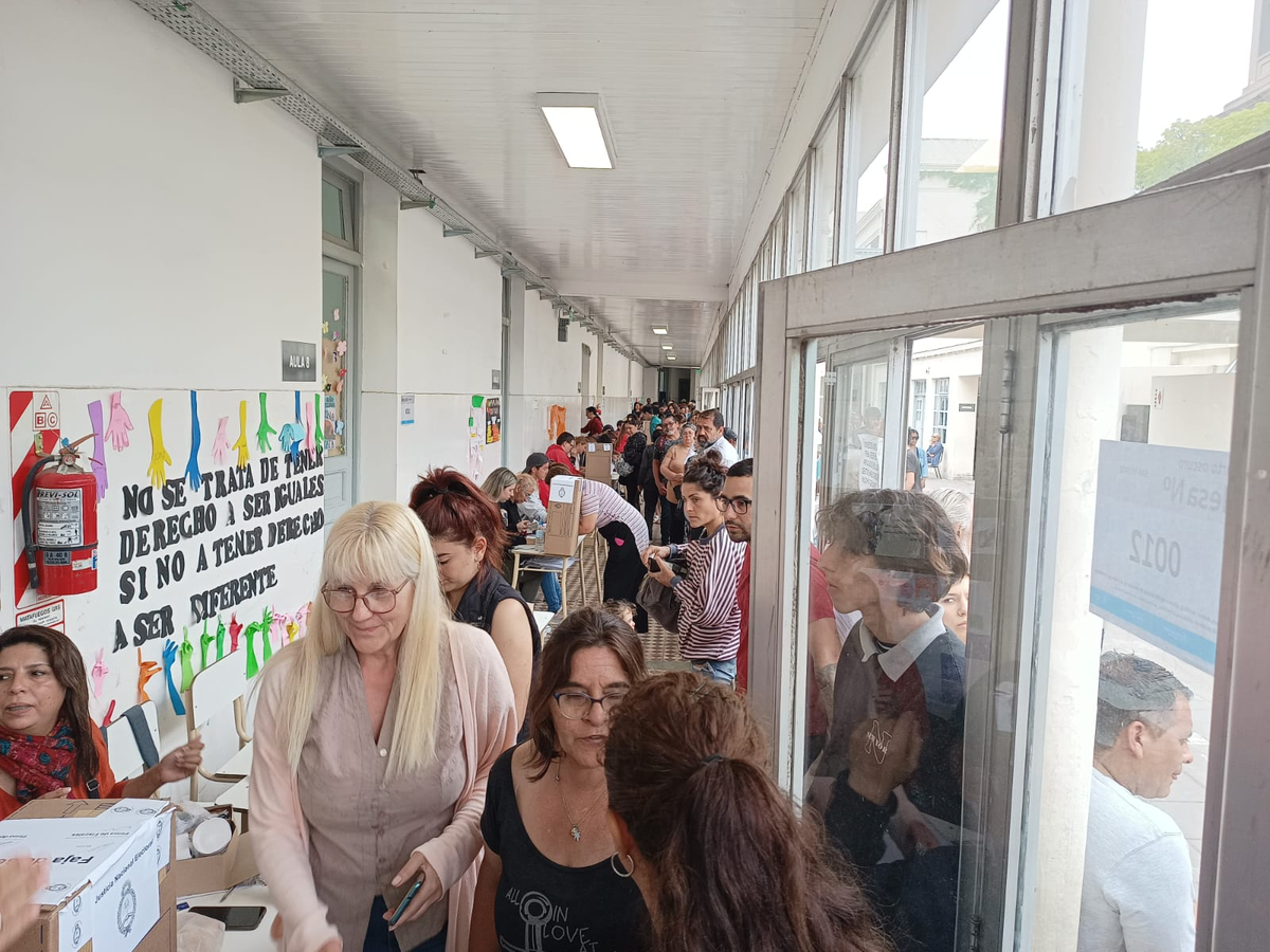 El clima favorece la participaci&oacute;n de los vecinos.&nbsp;